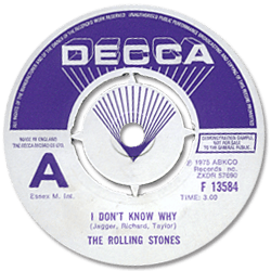 The Rolling Stones: I Don't Know Why - UK 1975