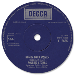 The Rolling Stones: Honky Tonk Women - UK 1976