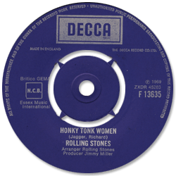 The Rolling Stones: Honky Tonk Women - UK 1976