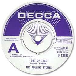 The Rolling Stones: Out Of Time - UK 1975