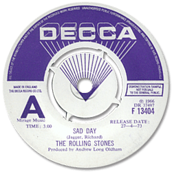 The Rolling Stones: Sad Day - Denmark / UK 1973