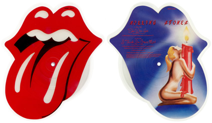 The Rolling Stones - She Was Hot UK shaped picture disc