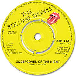 The Rolling Stones: Undercover (Of The Night) - UK 1983