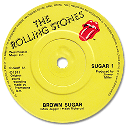 The Rolling Stones: Brown Sugar - UK 1984