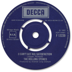 The Rolling Stones: (I Can't Get No) Satisfaction - UK 1970