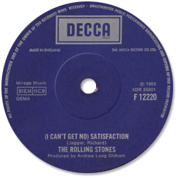 The Rolling Stones: (I Can't Get No) Satisfaction - UK 1970