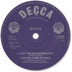The Rolling Stones: (I Can't Get No) Satisfaction - UK 1982
