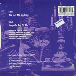 The Rolling Stones - You Got Me Rocking UK back cover