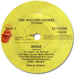 The Rolling Stones : Angie - Uruguay 1973