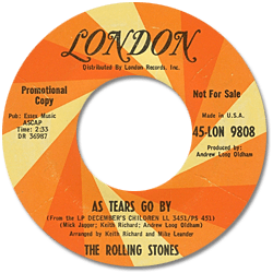 The Rolling Stones : As Tears Go By - USA 1966