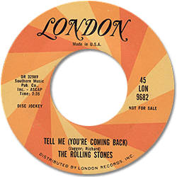 The Rolling Stones : Tell Me (You're Coming Back) - USA 1964