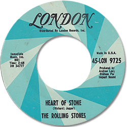 The Rolling Stones : Heart Of Stone - USA 1972