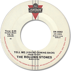 The Rolling Stones: Tell Me (You're Coming Back) - USA 1987