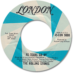 The Rolling Stones : As Tears Go By - USA 1965