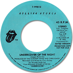 The Rolling Stones: Undercover (Of The Night) - USA 1983