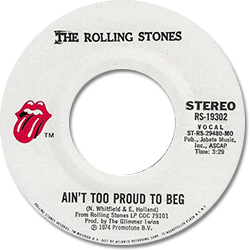 The Rolling Stones: Ain't Too Proud To Beg - USA 1974