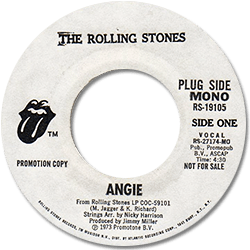 The Rolling Stones : Angie - USA 1973