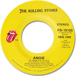 The Rolling Stones: Angie - USA 1973