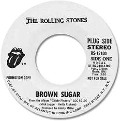 The Rolling Stones : Brown Sugar - USA 1971
