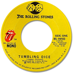 The Rolling Stones : Tumbling Dice - USA 1972