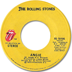 The Rolling Stones: Angie - USA 1973