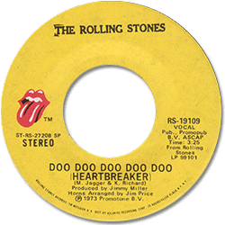 The Rolling Stones : Doo Doo Doo Doo Doo (Heartbreaker) - USA 1974