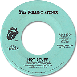 The Rolling Stones : Hot Stuff - USA 1976