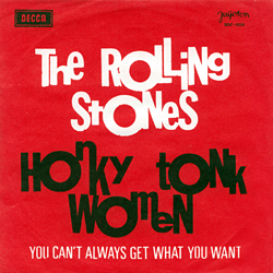 The Rolling Stones - Honky Tonk Women - SDC 8320 • Yugoslavia discography: The Decca years [1964-1971]