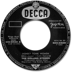 The Rolling Stones: Honky Tonk Women - Yugoslavia 1969