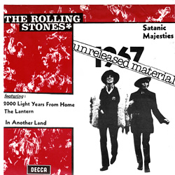 The Rolling Stones: 2000 Light Years From Home , 7" EP, USA, 1982 - 35 €