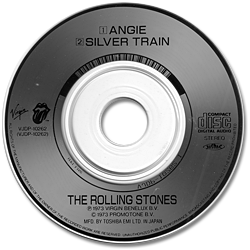 The Rolling Stones - Angie - Virgin VJDP-10262 Japan 3" CDS