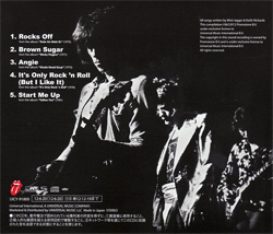 The Rolling Stones - Rocks Off - Japan CDS