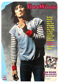 Ron Wood CBS poster