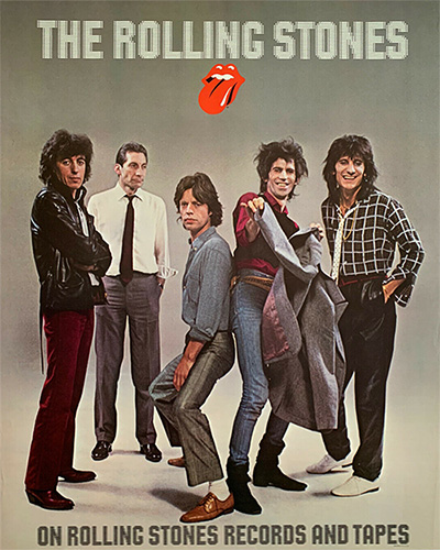 The Rolling Stones - Emotional Rescue 1980 promo poster The Rolling Stones - Emotional Rescue 1980 promo poster
