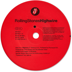 The Rolling Stones - Highwire CBS 656756