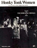 The Rolling Stones - Honky Tonk Women UK sheet music