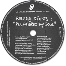 The Rolling Stones - Plundered My Soul - European 7"