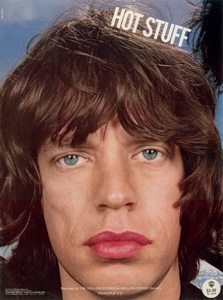 The Rolling Stones • Hot Stuff • original sheet music from 1976, USA