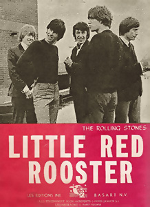 The Rolling Stones • Little Red Rooster • original sheet music from 1964, Holland