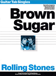 The Rolling Stones • Brown Sugar • original sheet music from 1994, UK