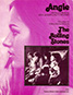 The Rolling Stones • Angie • original sheet music from 1973, UK