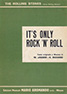 The Rolling Stones • It's Only Rock'n'Roll • original sheet music from 1974, Italy