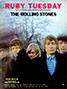 The Rolling Stones • Ruby Tuesday • original sheet music from 1967, USA