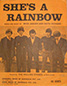 The Rolling Stones • She's A Rainbow • original sheet music from 1967, Australia