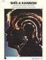 The Rolling Stones • She's A Rainbow • original sheet music from 1974, USA
