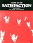 The Rolling Stones • (I Can't Get No) Satisfaction • original sheet music from 1974, UK