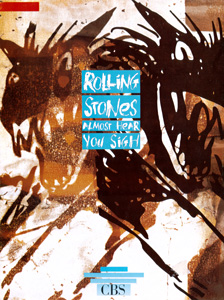 The Rolling Stones • Almost Hear You Sigh • original sheet music from 1990, UK The Rolling Stones • Almost Hear You Sigh • original sheet music from 1990, UK