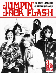 The Rolling Stones • Jumpin' Jack Flash • original sheet music from 1968, UK