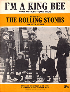 The Rolling Stones • I'm A King Bee • original sheet music from 1964, UK