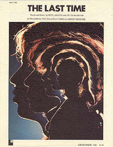 The Rolling Stones • The Last Time • original sheet music from 1972, USA